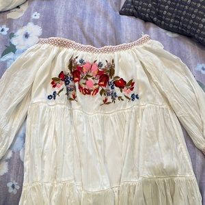 Free People off the shoulder dress